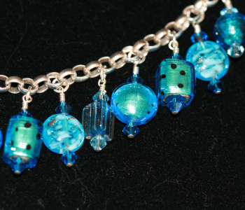 Blue Murano Bracelet