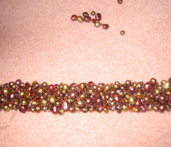 Red Pearl Bracelet